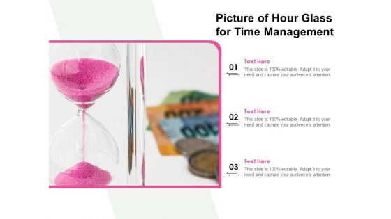 Picture Of Hour Glass For Time Management Ppt PowerPoint Presentation File Example Introduction PDF