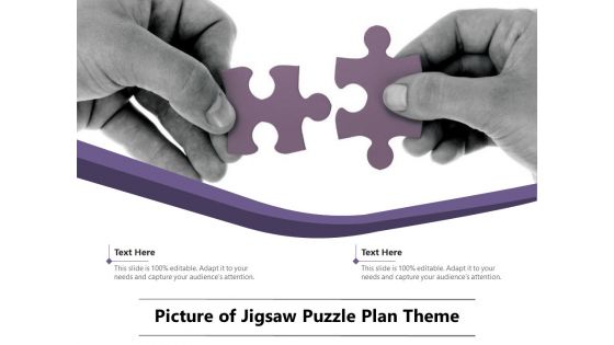 Picture Of Jigsaw Puzzle Plan Theme Ppt PowerPoint Presentation Layouts Slide Download PDF