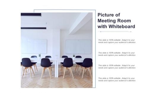 Picture Of Meeting Room With Whiteboard Ppt PowerPoint Presentation Portfolio Pictures