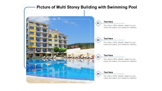 Picture Of Multi Storey Building With Swimming Pool Ppt PowerPoint Presentation Gallery Picture PDF