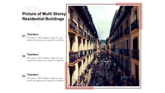 Picture Of Multi Storey Residential Buildings Ppt PowerPoint Presentation Infographic Template Example File