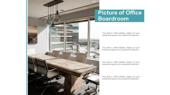 Picture Of Office Boardroom Ppt PowerPoint Presentation Slides Layouts