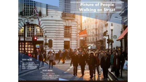 Picture Of People Walking On Street Ppt PowerPoint Presentation Icon Model PDF