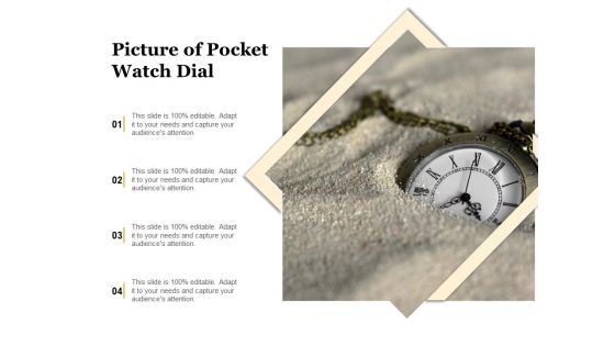 Picture Of Pocket Watch Dial Ppt PowerPoint Presentation Gallery Demonstration PDF