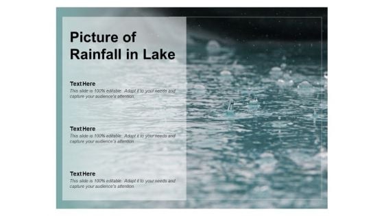 Picture Of Rainfall In Lake Ppt PowerPoint Presentation Styles Themes