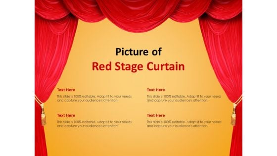 Picture Of Red Stage Curtain Ppt PowerPoint Presentation Inspiration Slide Download