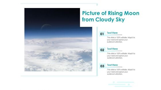 Picture Of Rising Moon From Cloudy Sky Ppt PowerPoint Presentation Icon Ideas PDF