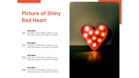 Picture Of Shiny Red Heart Ppt PowerPoint Presentation Infographic Template Files PDF