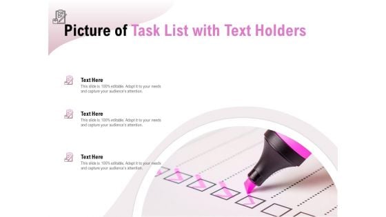 Picture Of Task List With Text Holders Ppt PowerPoint Presentation Professional Summary Picture Of Task List With Text Holders Ppt PowerPoint Presentation Professional Summary