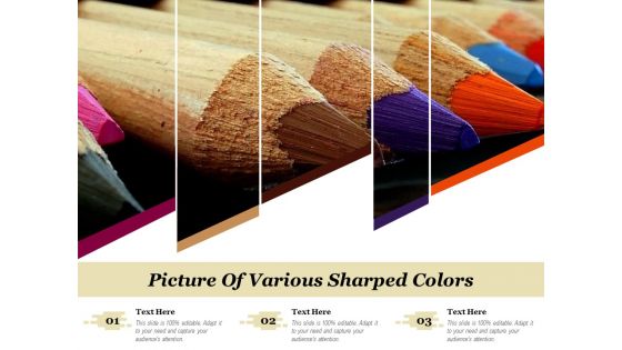 Picture Of Various Sharped Colors Ppt PowerPoint Presentation Model Background PDF