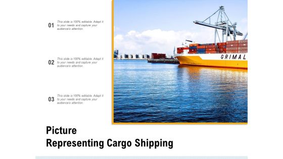 Picture Representing Cargo Shipping Ppt PowerPoint Presentation Slides Gallery PDF