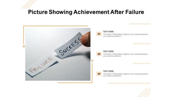 Picture Showing Achievement After Failure Ppt PowerPoint Presentation Guide PDF