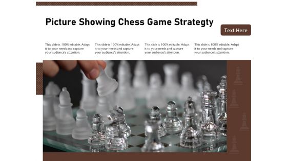 Picture Showing Chess Game Strategty Ppt PowerPoint Presentation Icon Professional PDF