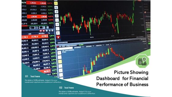 Picture Showing Dashboard For Financial Performance Of Business Ppt PowerPoint Presentation Portfolio Master Slide PDF