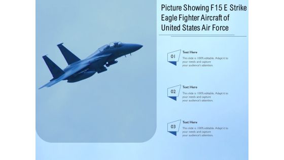 Picture Showing F15 E Strike Eagle Fighter Aircraft Of United States Air Force Ppt PowerPoint Presentation Gallery Designs Download PDF Picture Showing F15 E Strike Eagle Fighter Aircraft Of United States Air Force Ppt PowerPoint Presentation Gallery Designs Download PDF