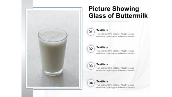 Picture Showing Glass Of Buttermilk Ppt PowerPoint Presentation Infographics Graphics Design PDF