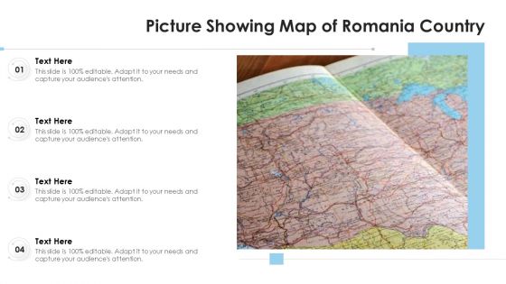 Picture Showing Map Of Romania Country Ppt PowerPoint Presentation File Clipart PDF