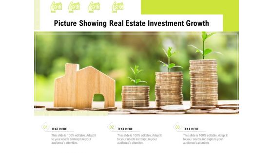 Picture Showing Real Estate Investment Growth Ppt PowerPoint Presentation File Pictures PDF