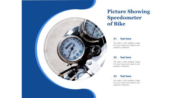 Picture Showing Speedometer Of Bike Ppt PowerPoint Presentation File Shapes PDF