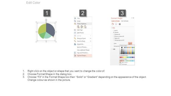 Pie Charts For Relative Comparison Study Powerpoint Slides Slide04