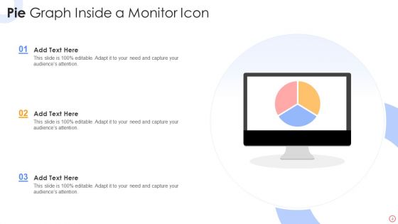 Pie Graph Icon Ppt PowerPoint Presentation Complete Deck With Slides