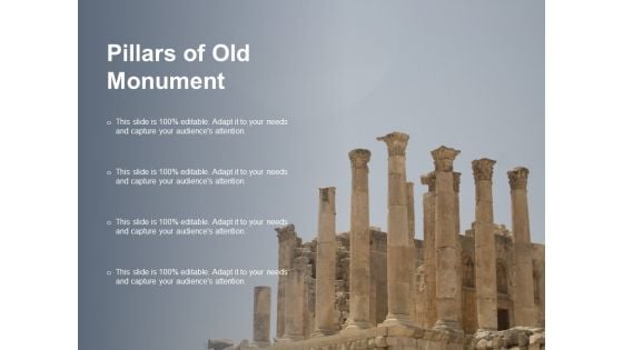 Pillars Of Old Monument Ppt PowerPoint Presentation Infographics Rules Cpb