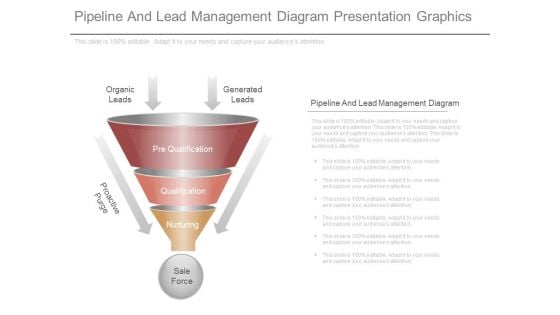 Pipeline And Lead Management Diagram Presentation Graphics