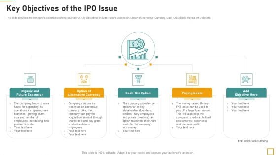 Pitch Book For Investor Funding Contract Key Objectives Of The IPO Issue Inspiration PDF Pitch Book For Investor Funding Contract Key Objectives Of The IPO Issue Inspiration PDF