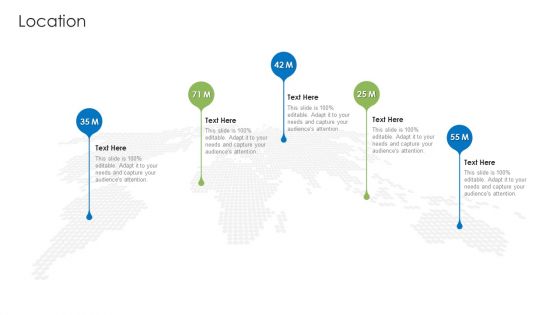 Pitch Deck For End User Electronics Companies Location Icons PDF