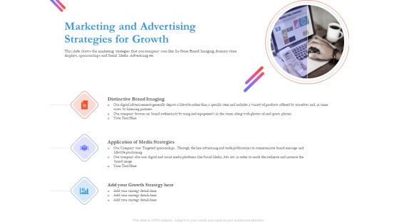 Pitch Deck For Fund Raising From Series C Funding Marketing And Advertising Strategies For Growth Guidelines PDF