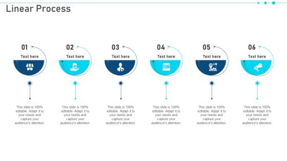 Pitch Deck For Raising Capital From Business Finances Linear Process Themes PDF