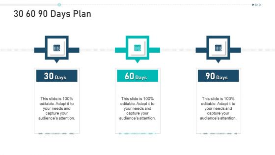 Pitch Deck For Raising Capital From Corporate Investors Capitalization 30 60 90 Days Plan Themes PDF