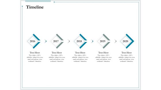 Pitch Deck For Raising Funds From Product Crowdsourcing Timeline Mockup PDF