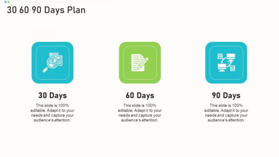 Pitch Deck Ppt Raise Funding Corporate Investors 30 60 90 Days Plan Ppt Ideas Example PDF Pitch Deck Ppt Raise Funding Corporate Investors 30 60 90 Days Plan Ppt Ideas Example PDF