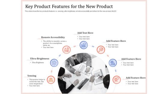Pitch Deck To Raise Capital From Product Pooled Funding Key Product Features For The New Product Clipart PDF Pitch Deck To Raise Capital From Product Pooled Funding Key Product Features For The New Product Clipart PDF