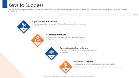 Pitching For Advisory Services Keys To Success Clipart PDF Pitching For Advisory Services Keys To Success Clipart PDF