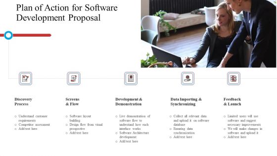 Plan Of Action For Software Development Proposal Ppt Outline Templates PDF