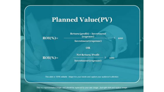 Planned Value Pv Ppt PowerPoint Presentation Portfolio Backgrounds