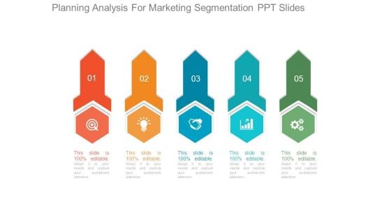 Planning Analysis For Marketing Segmentation Ppt Slides