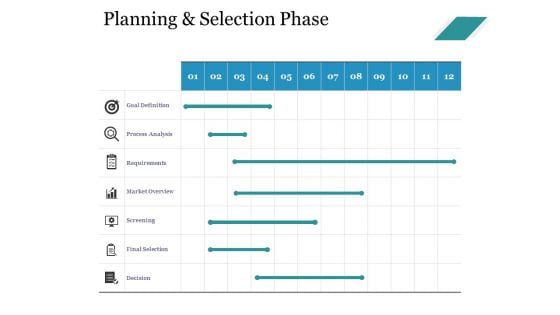 Planning And Selection Phase Ppt PowerPoint Presentation Ideas Infographic Template