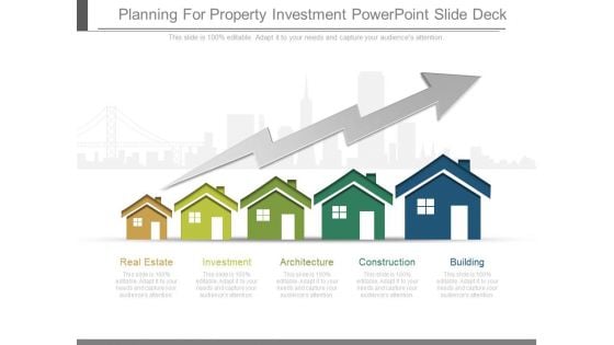 Planning For Property Investment Powerpoint Slide Deck