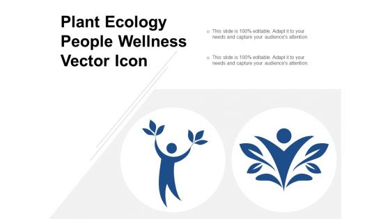 Plant Ecology People Wellness Vector Icon Ppt Powerpoint Presentation Styles Smartart