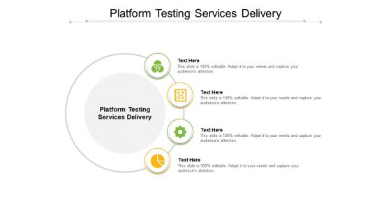 Platform Testing Services Delivery Ppt PowerPoint Presentation Layouts Example Topics Cpb Pdf