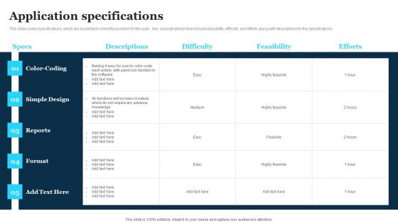 Play Store Launch Techniques For Shopping Apps Application Specifications Demonstration PDF