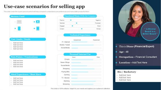 Play Store Launch Techniques For Shopping Apps Use Case Scenarios For Selling App Ideas PDF