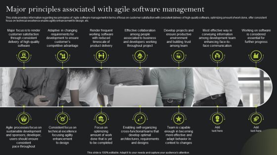 Playbook For Advancing Technologymajor Principles Associated With Agile Software Introduction PDF