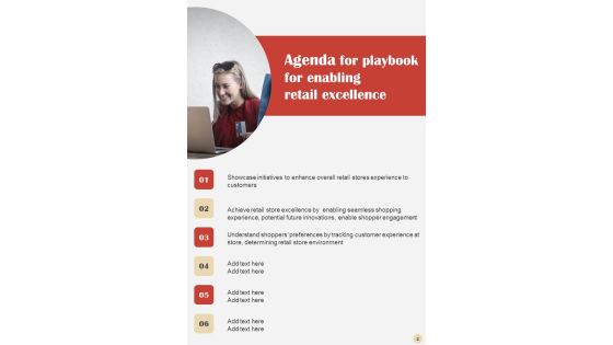 Playbook For Enabling Retail Excellence Template Slide02