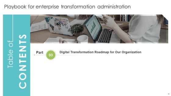 Playbook For Enterprise Transformation Administration Ppt PowerPoint Presentation Complete With Slides Slide12