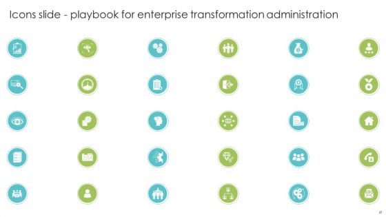 Playbook For Enterprise Transformation Administration Ppt PowerPoint Presentation Complete With Slides