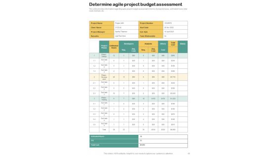 Playbook For Lean Six Sigma Project Administration Template